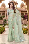Alisha By Nari Fashion Fancy Zarkan With Foil Print Saree